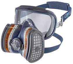GVS ELIPSE Integra nízkoprofilová maska s výměnnými filtry A1P3 pro kombinaci plyn & prach vč. příslušenství