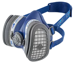 GVS ELIPSE nízkoprofilová polomaska B1P3 vč. příslušenství