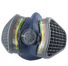 GVS ELIPSE obličejová filtrační polomaska ABEK1, high performance a příslušenství