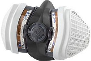 GVS ELIPSE obličejová filtrační polomaska A2P3 High Performance a příslušenství