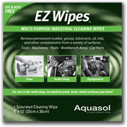 AQUASOL - Čistící ubrousky na nerez EZ Wipes