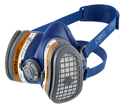 GVS ELIPSE obličejová nízkoprofilová filtrační polomaska A1P3 a příslušenství