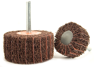 ABRA PLUS - Brusný vějíř z brusného rouna a lamelami RGM