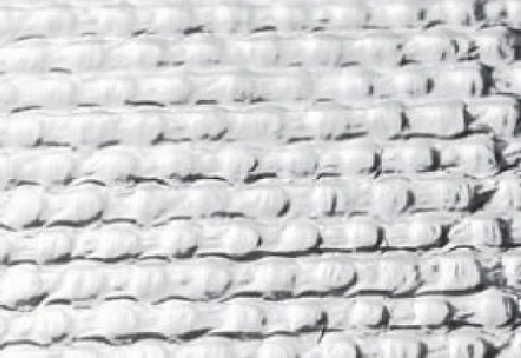 JT1000AL - Tkanina ze skleněného vlákna JUTEC s jednostranným Al potahem s odolností do 1000°C