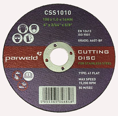 Řezný kotouč na ocel Parweld CSS