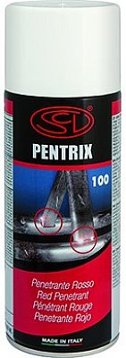 PENTRIX 100 Červený penetrační sprej k zjišťování povrchových vad po svařování 400 ml