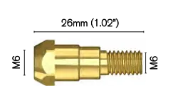 Držák špičky M6/M6/26